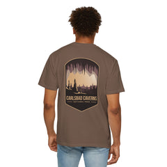 Carlsbad Caverns Graphic T-Shirt, Unisex Vintage Tee, Gift for Nature Lovers, Adventure Apparel, Travel Souvenir, Outdoorsy Casual Wear