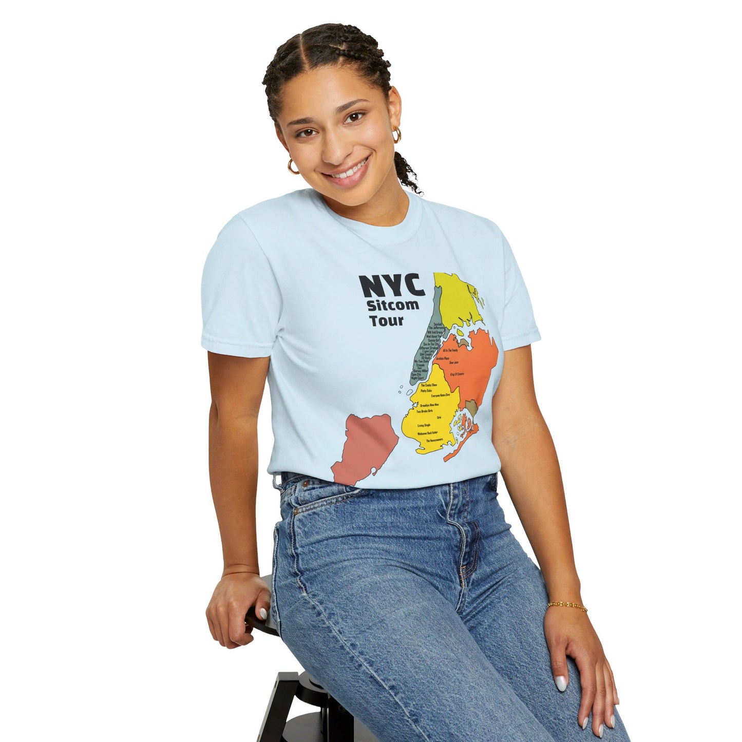 NYC Sitcoms, Comfort Colors - Unisex T-shirt