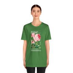 Rose Definition Unisex Tee - Symbol Of Romance, Love, Beauty And Courage
