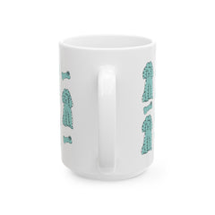 Poodle Ceramic Mug, (11oz, 15oz)