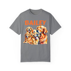 Comfort Colors Dog TShirt,Gift For Him,Use Your Own Dog Pictures,Dogs Name Tee,Gift For Her,Personalized Pet Shirt,Dog Lover Tee,Womens Tee