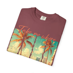 Summer Vibes Graphic T-Shirt - "Take Me Where Summer Never Ends"