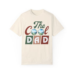 THE COOL DAD, sunglasses graphic, Comfort Colors 1717, unisex garment-dyed t-shirt, retro sunglasses tee, gift for him, Birthday gift tee, Vintage graphic tee, shiny shades Tee, Fathers Day Shirt