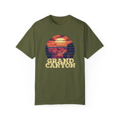 Grand Canyon National Park Graphic, Comfort Colors Soft Relaxed Fit Unisex Garment-Dyed T-shirt