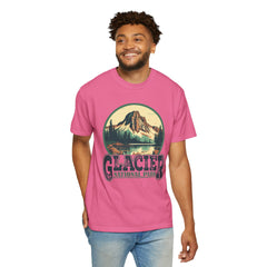 Glacier National Park Graphic, Comfort Colors Soft Relaxed Fit Unisex Garment-Dyed T-shirt