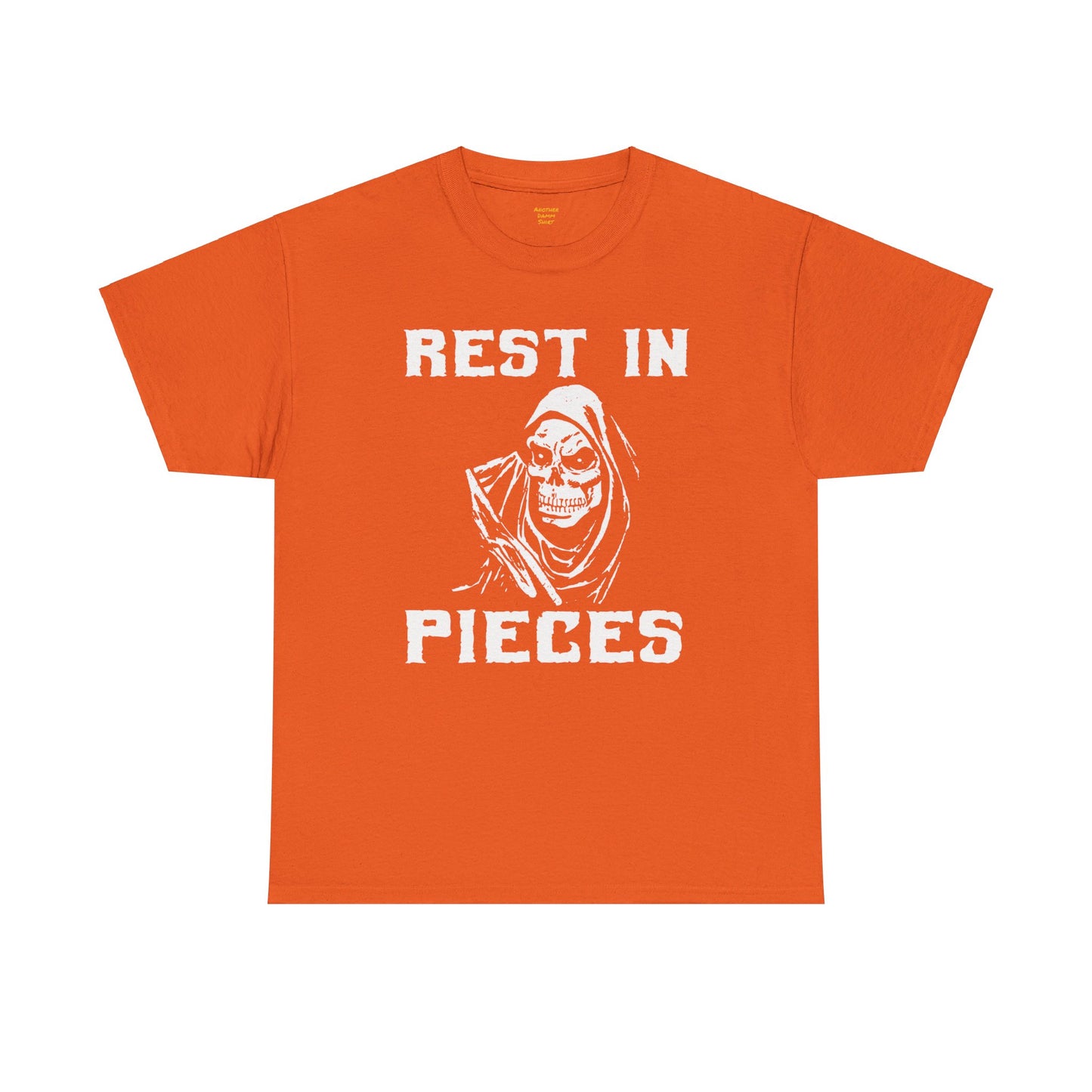 REST IN PIECES Ghoul Graphic, Unisex Heavy Cotton Tee