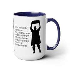 Say Anything Movie Mug, All my instincts, they return, 80s Movie Gift, Lloyd Dobler, Unique Fan Gift, Romantic Comedy, Boom Box Song, RomCom