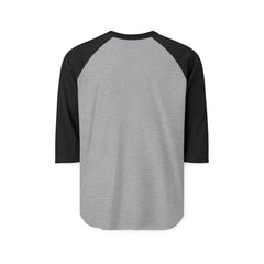 Raglan Shirt — Subtle 'RAISING PATRIOTS' Vintage Baseball Tee