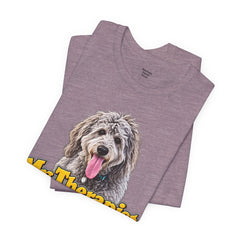 My Therapist Has A Wet Nose Personalized with your dog(s) image T-Shirt