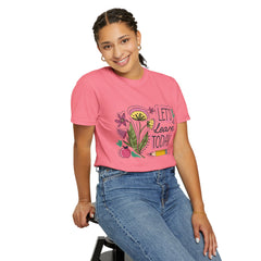 Floral Teacher T-Shirt - Comfort Colors Soft