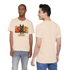 Personalized Love Your Dog T-Shirt — Designed with your dogs name and picture Graphic Tee