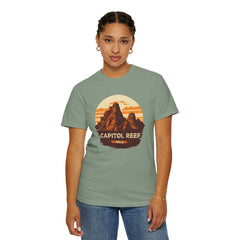 Capitol Reef National Park Graphic, Comfort Colors Soft Relaxed Fit Unisex Garment-Dyed T-shirt