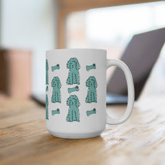 Poodle Ceramic Mug, (11oz, 15oz)