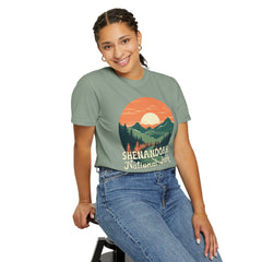 Shenandoah National Park Graphic, Comfort Colors Soft Relaxed Fit Unisex Garment-Dyed T-shirt