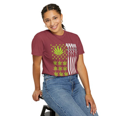 WEED FLAG - Comfort Colors Garment Dyed Shirt