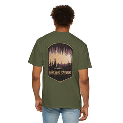 Carlsbad Caverns Graphic T-Shirt, Unisex Vintage Tee, Gift for Nature Lovers, Adventure Apparel, Travel Souvenir, Outdoorsy Casual Wear