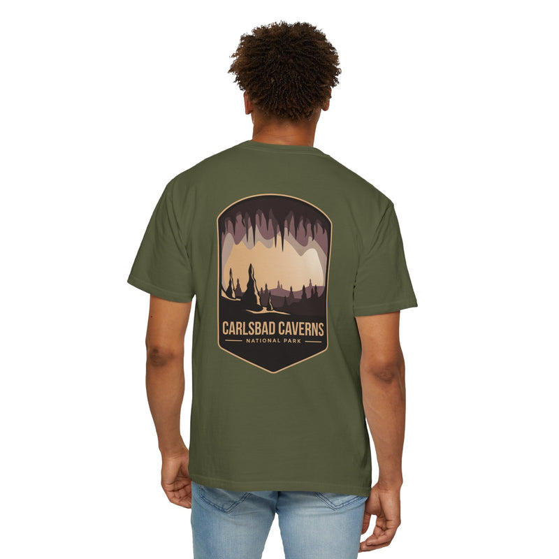 Carlsbad Caverns Graphic T-Shirt, Unisex Vintage Tee, Gift for Nature Lovers, Adventure Apparel, Travel Souvenir, Outdoorsy Casual Wear