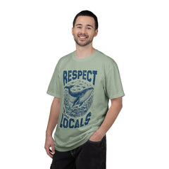 Respect the Locals Whale T-Shirt — Marine Conservation Graphic