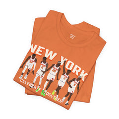 New York Basketball Celebrate Together  Tee - Unisex Jersey Short Sleeve T-Shirt