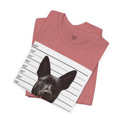 K9 Mugshot Personalized with your Dog T-Shirt