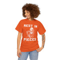 REST IN PIECES Ghoul Graphic, Unisex Heavy Cotton Tee