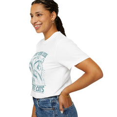 Support Local Street Cats, Retro Style Comfort Colors Shirt