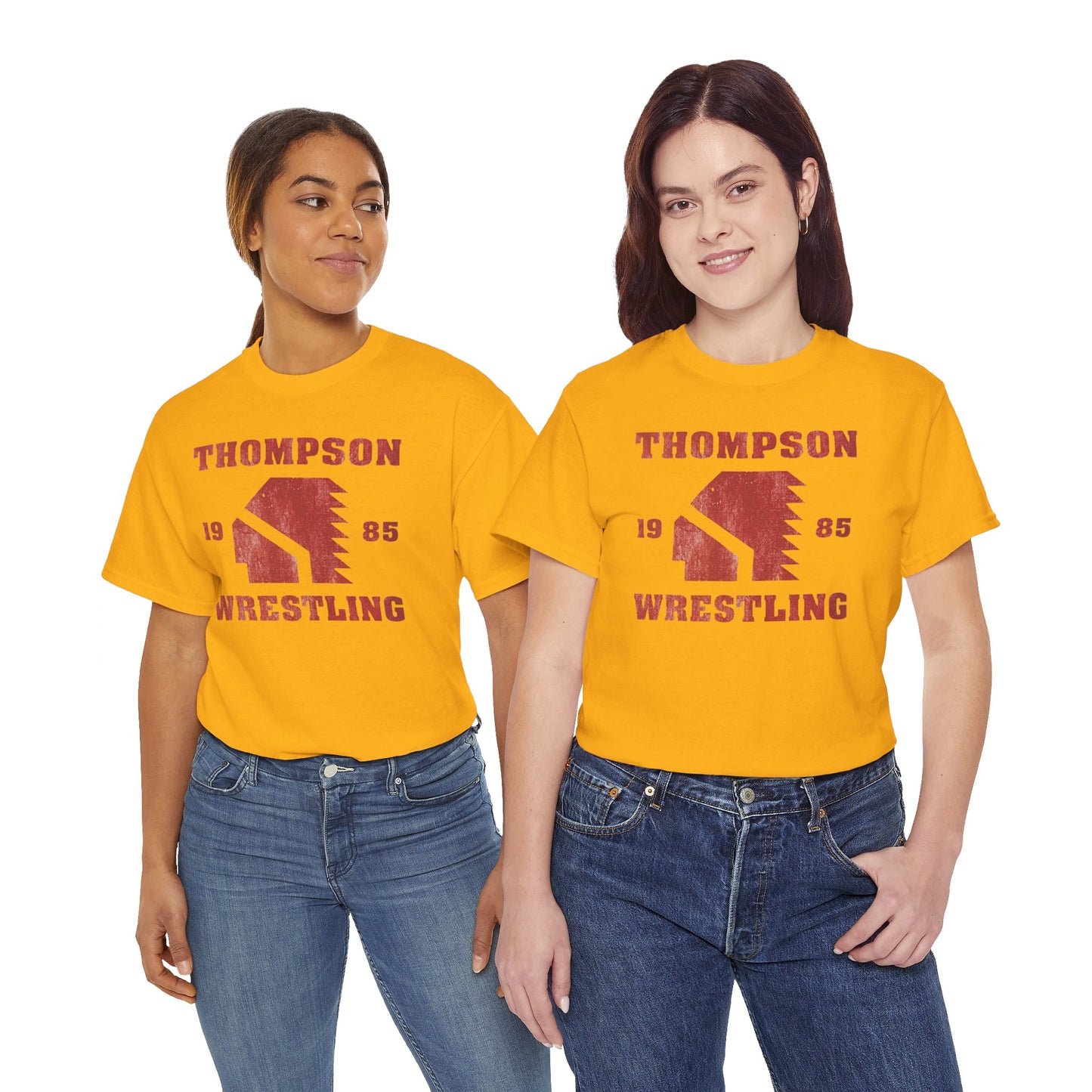 THOMPSON WRESTLING 1985, Unisex Heavy Cotton Tee