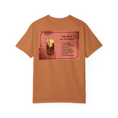 Long Island NY Comfort Colors Garment-Dyed T-shirt with Long Island Ice Tea Cocktail Recipe on Back