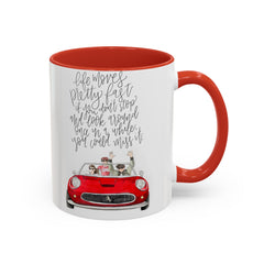 Life Moves Pretty Fast, Ceramic Mug (11oz)