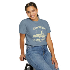 San Pablo 'The Sand Pebbles' Vintage Boat Graphic T-Shirt