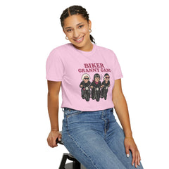 Biker Granny Gang T-shirt, Unisex Tee for Motorcycle Lovers, Fun Gift for Bikers, Unique Graphic Shirt, Perfect for Rides or Casual Wear