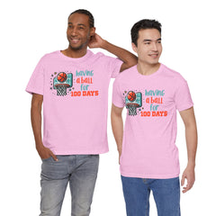 100 Days of School Having A Ball Unisex Tee