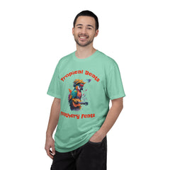 Tropical Beats Graphic T-Shirt — Feathery Feats Design
