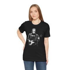 Franken Stein Metal Bass Guitarist - Unisex Jersey Short Sleeve Tee