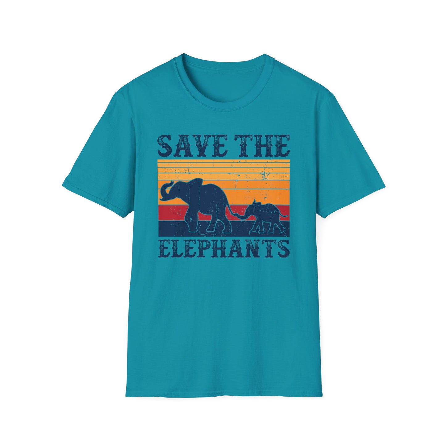 Save the Elephants Unisex Softstyle T-Shirt