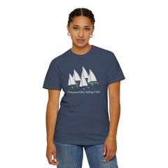 Hempstead Bay Sailing Club T-Shirt — Vintage Sailboat Race Day Tee