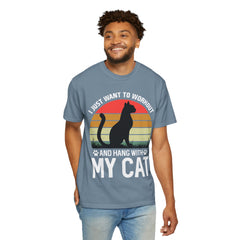 Workout & Cat Lover Unisex T-Shirt - I Just Want to Workout and Hang with My Cat
