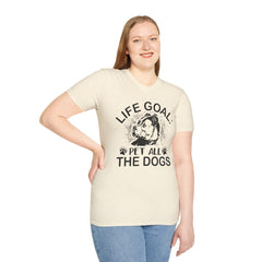 Dog Lover Life Goal Pet ALL The Dogs T-Shirt