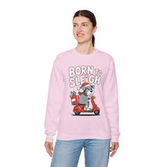 Born To Sleigh - Unisex Heavy Blend™ Crewneck Sweatshirt