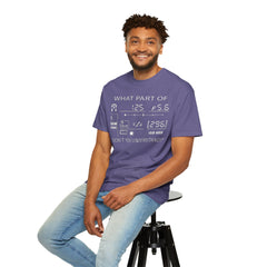 CAMERA DISPLAY, Graphic Unisex Garment-Dyed T-shirt
