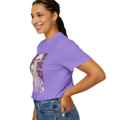 Jelly Fish, Be Kind To The Sea -  Graphic Unisex Garment-Dyed T-shirt