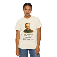 Louis Pasteur Portrait Tee – "I didn't create germs, I just warned you about them."