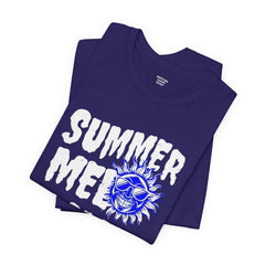 Summer Meltdown Graphic Tee — "Summer Melt Down" Sun Design