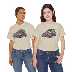 Graffiti Mania VW Beetle Graphic - Unisex Heavy Cotton Tee