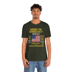 Hands-On Democracy Graphic Tee - Unisex