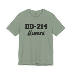 DD-214 Alumni Tee — Military Service Veteran Tribute T-Shirt