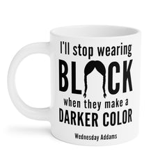 Wednesday Addams - Ceramic Mugs (11oz\15oz\20oz) | Pop Culture | Addams Family | Fan Gift | Gift For Her | Gothic Style Mug | Creepy Comedy