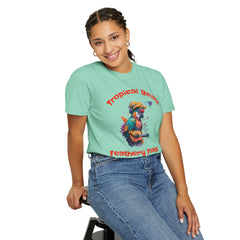Tropical Beats Graphic T-Shirt — Feathery Feats Design