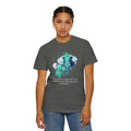 Elephant Portrait of Wrinkles - Unisex Garment-Dyed T-shirt