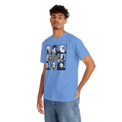The Brainy Bunch Tee — Vintage Scientist Portraits Graphic T-Shirt